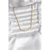 14K Gold-Plated Chain Model CM Women's Necklace - TJ-BKO10742
