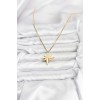 316L Steel Chain Gold Color North Star Model 60 cm Chain Women's Necklace - TJ-BKO10759