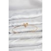 Heart Model Gold Color Bracelet - TJ-BB8143