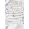 316L Stainless Steel Chain Gold Color Baguette Model Women's Necklace - TJ-BKO10763