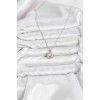 316L Stainless Steel Chain Silver Color Baguette Model Women's Necklace - TJ-BKO10764