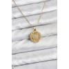 316L Steel Chain Gold Color North Star Cap Model Women's Necklace - TJ-BKO10773