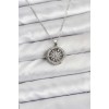 316L Steel Chain Silver Color North Star Covered Model Women's Necklace - TJ-BKO10774