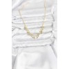 316L Stainless Steel Chain Gold Color Women's Necklace - TJ-BKO10786