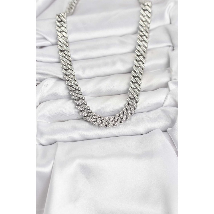 Rice Cuba Chain Gourmet Model Necklace - TJ-BKO10809