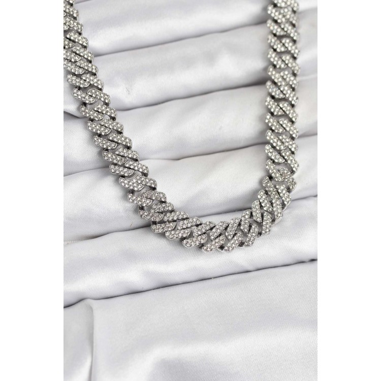 Rice Cuba Chain Gourmet Model Necklace - TJ-BKO10809