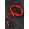 Red Knitted Leather Men's Bracelet - TJ-EB1852