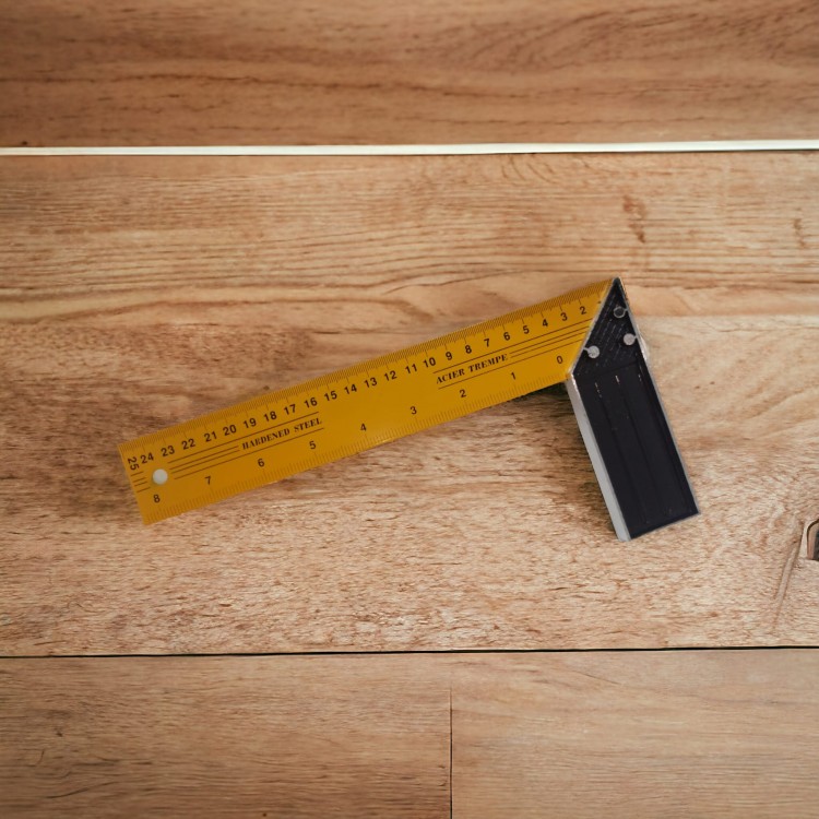 25 Cm Sarı Marangoz Gönyesi 25 Cm Sarı Marangoz Gönyesi