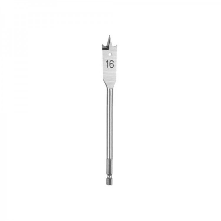 Leaf drill bit with hex shank 150 mm x 16 mm