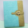 Thermal Leather Notebook Turquoise