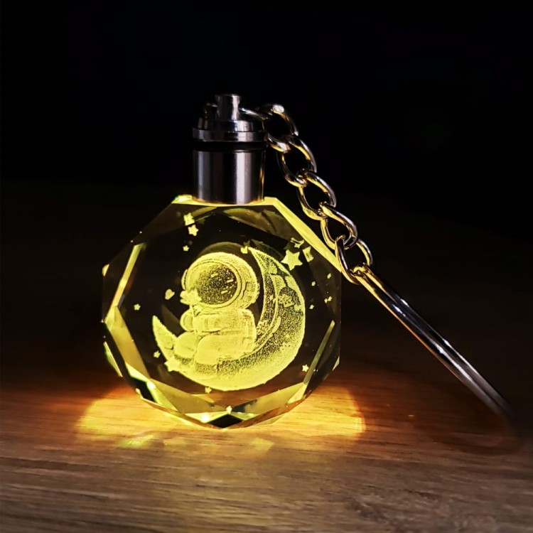 Renk Değiştiren Astronot Tasarımlı Anahtarlık Renk Değiştiren Astronot Tasarımlı Anahtarlık