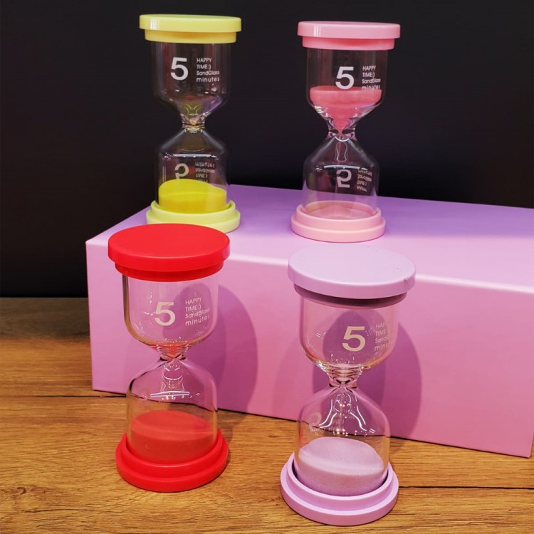 Renkli 5 Dakikalık Kum Saati Renkli 5 Dakikalık Kum Saati