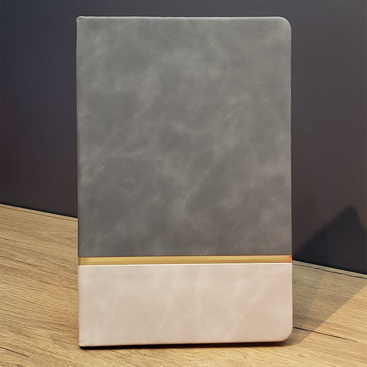 Çizgili Not Defteri Gri Çizgili Not Defteri Gri