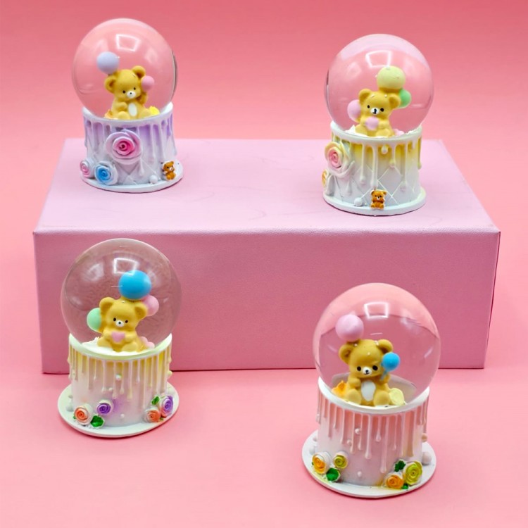 Cute Small Bear Snow Globe 1 Piece Cute Small Bear Snow Globe 1 Piece