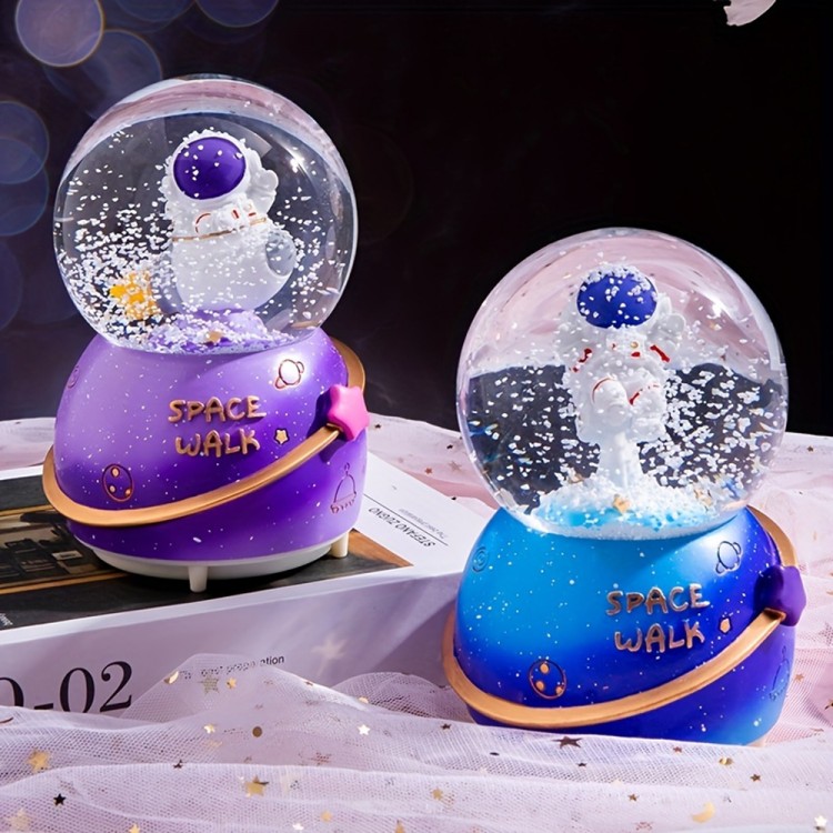 Medium-Sized Astronaut-Designed Snow Globe, 1 Piece