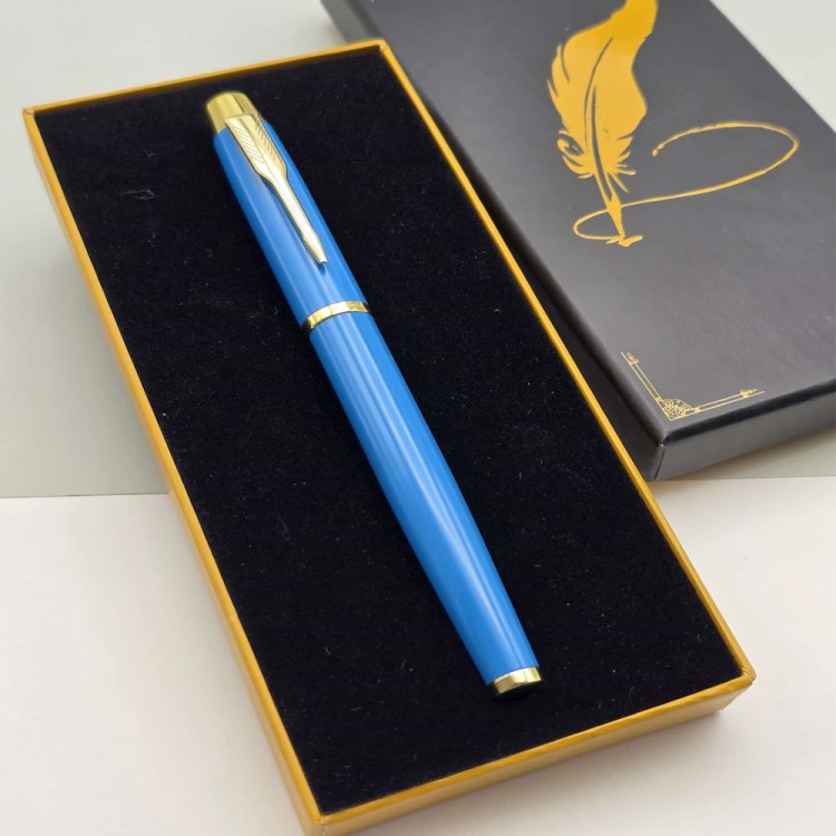 Özel Kutulu Turkuaz Roller Kalem Özel Kutulu Turkuaz Roller Kalem