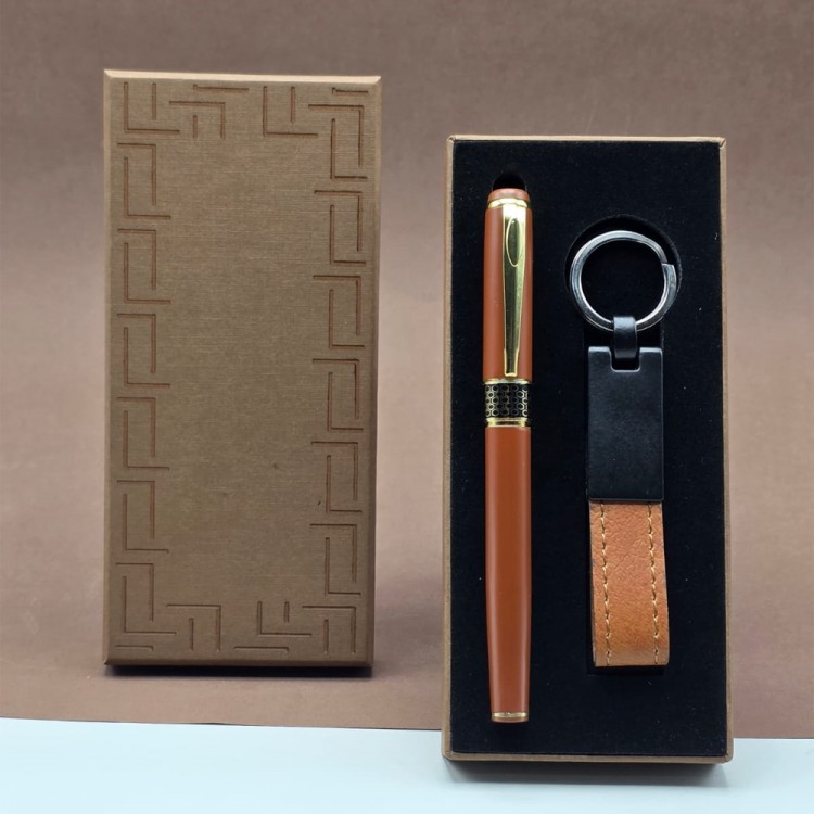 Boxed Pen Keyring Set
