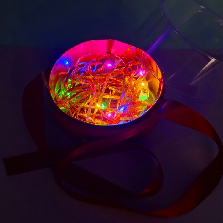 Illuminated Cylinder Box