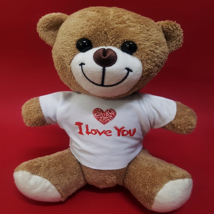 I Love You Tişörtlü Ayı I Love You Tişörtlü Ayı