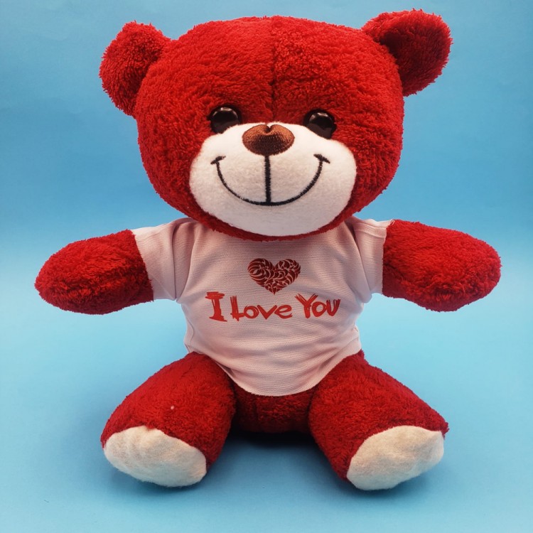 Kırmızı I Love You Ayıcık Kırmızı I Love You Ayıcık