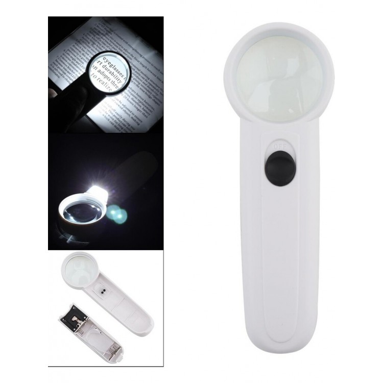 15X Multi-Function 2 LED Light Portable Handheld Magnifier 15X Multi-Function 2 LED Light Portable Handheld Magnifier