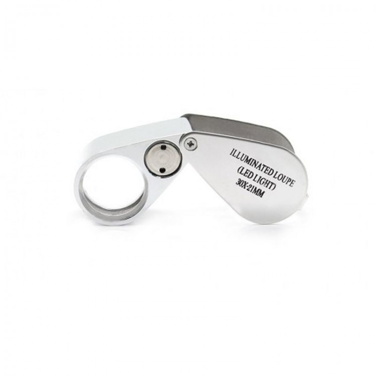 Special Boxed Metal Lighted Magnifier for Inspection 30X21 Special Boxed Metal Lighted Magnifier for Inspection 30X21