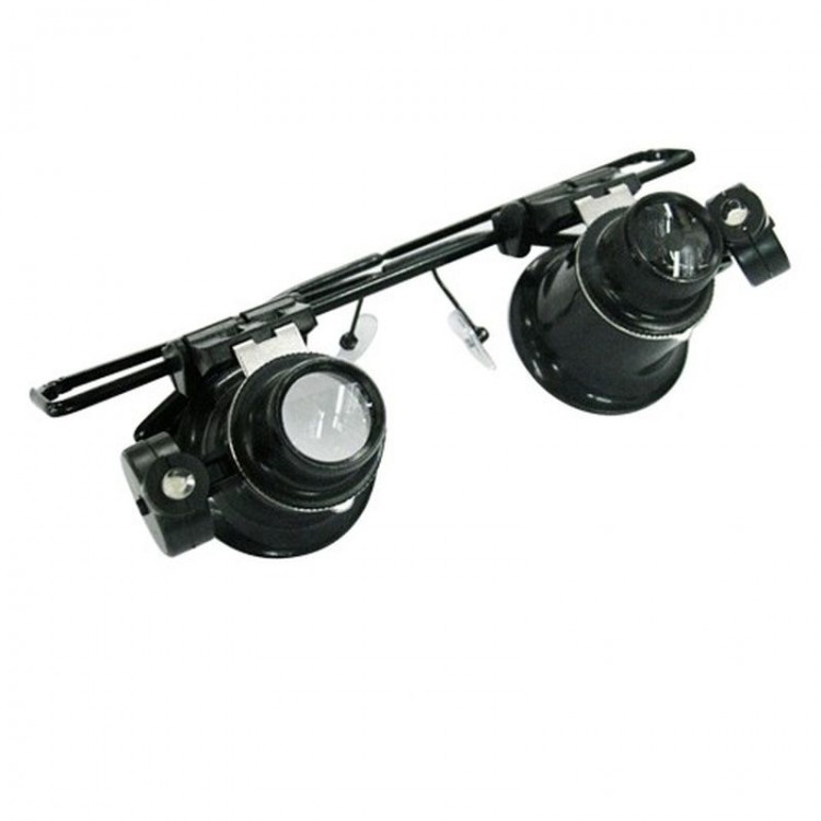 Eyeglass Model Double LED Lighting Hour Repair Great Magnifier Eyeglass Model Double LED Lighting Hour Repair Great Magnifier