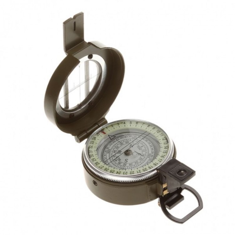 High-Quality Zinc Alloy American Military Multi-Function Field Open Compass DC60-1B High-Quality Zinc Alloy American Military Multi-Function Field Open Compass DC60-1B