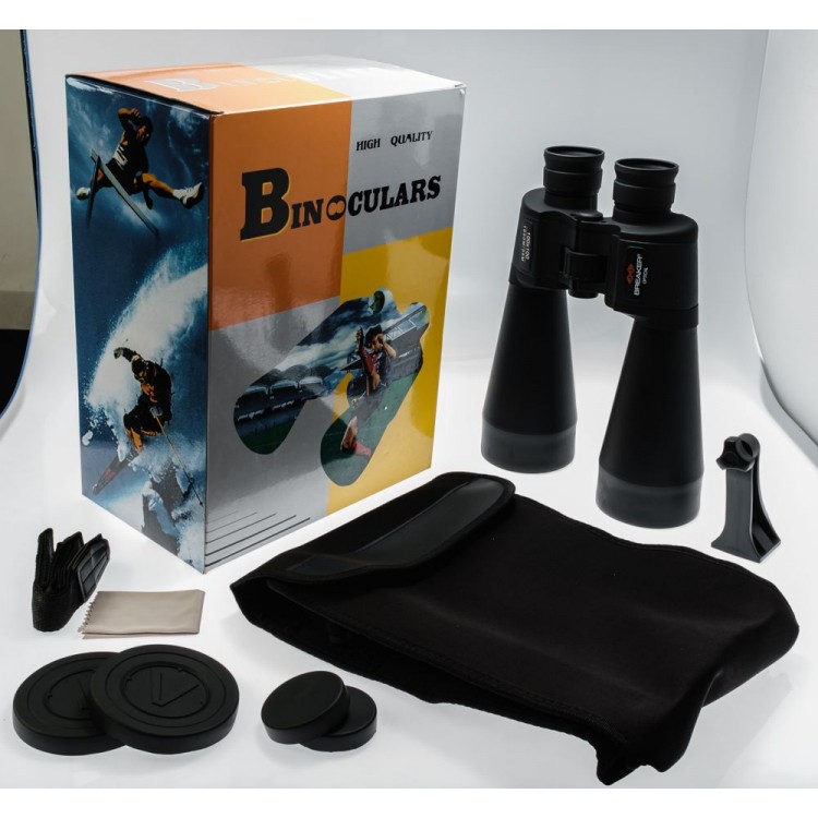 Breaker 100X100 Handheld Binoculars with Blue Lenses Adjustable for Both Eyes Breaker 100X100 Handheld Binoculars with Blue Lenses Adjustable for Both Eyes