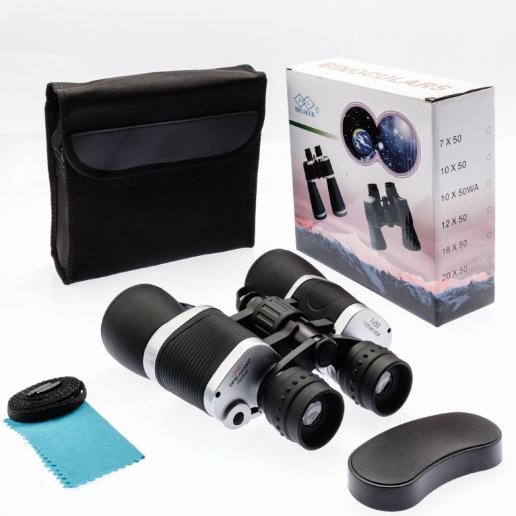 Breaker 7X50 Solar-Filtered Professional Handheld Binoculars 1000M/56M – Black