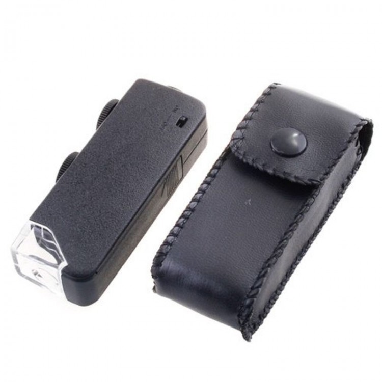 Mini 60X 100X Zoom Lens Focus Ring LED Pocket Microscope Magnifier Mini 60X 100X Zoom Lens Focus Ring LED Pocket Microscope Magnifier