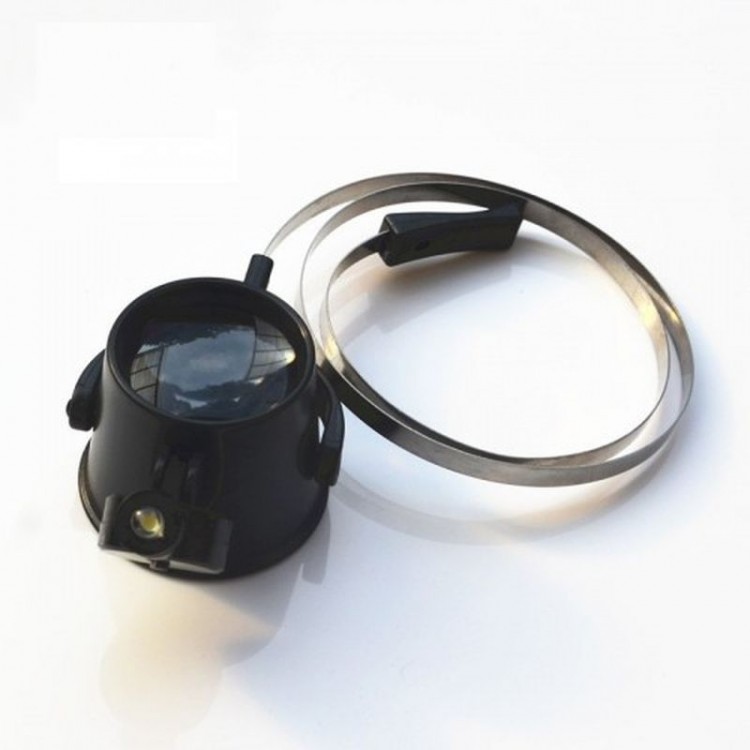 Eyeglass-Mounted Magnifier 15X for Watch and Electronics Repair Eyeglass-Mounted Magnifier 15X for Watch and Electronics Repair