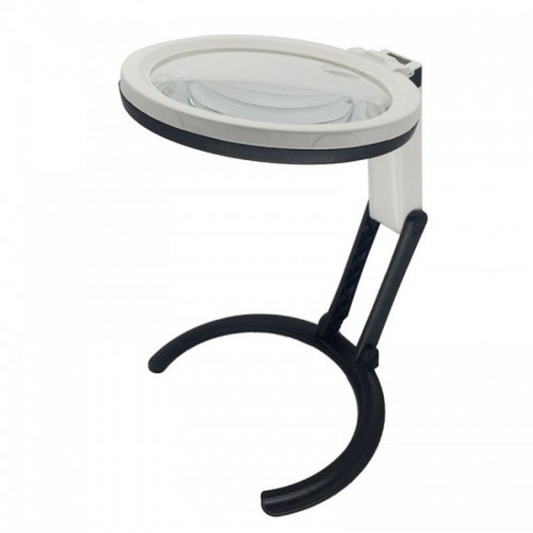 2X5X120Mm 10 LED Desktop Magnifier 2X5X120Mm 10 LED Desktop Magnifier