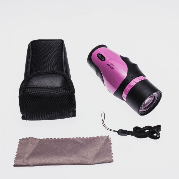 30X30 Single-Eye Permat Focus Automatic Focus Binoculars Fuchsia 30X30 Single-Eye Permat Focus Automatic Focus Binoculars Fuchsia