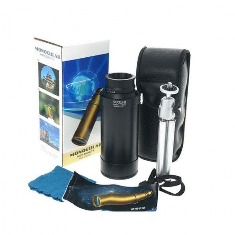 50X50 Panda Metal Body Single-Eye Large Lens Pirate Binoculars Dsyh 50X50 Panda Metal Body Single-Eye Large Lens Pirate Binoculars Dsyh