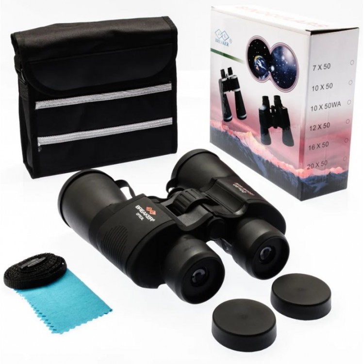 Breaker 20X50 Wd4 Dual-Eye Adjustable Professional Binoculars – 1000M/56M Breaker 20X50 Wd4 Dual-Eye Adjustable Professional Binoculars – 1000M/56M