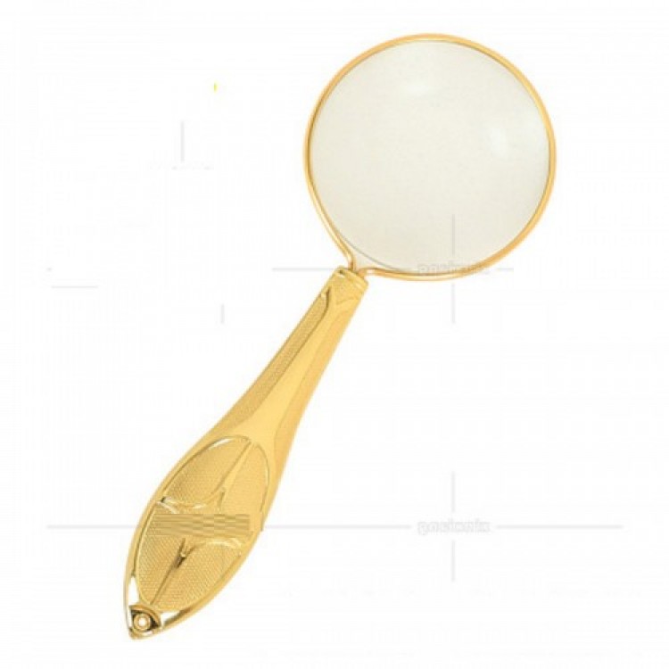Gold-Colored 5X - 45 mm Elegantly Engraved Custom-Designed Magnifier MG18155-7 Gold-Colored 5X - 45 mm Elegantly Engraved Custom-Designed Magnifier MG18155-7
