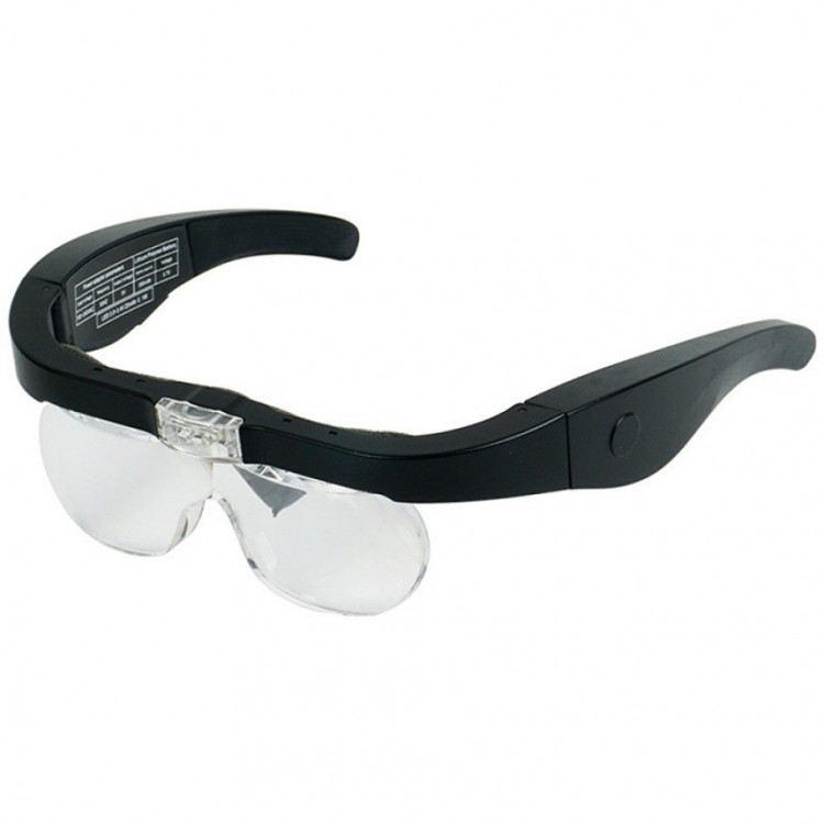 Rechargeable Glasses Magnifier 4 Different Lens -11537Dc Rechargeable Glasses Magnifier 4 Different Lens -11537Dc