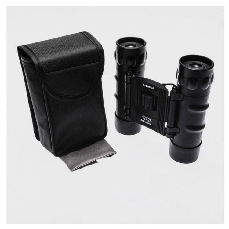 12X25 Hand Binoculars 1000M/56M - Wide Field of View Black 12X25 Hand Binoculars 1000M/56M - Wide Field of View Black