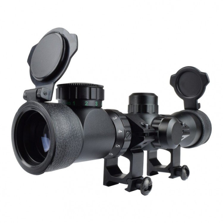 2-6x28 SP Zoom Binoculars with Target Line and Dual Illumination