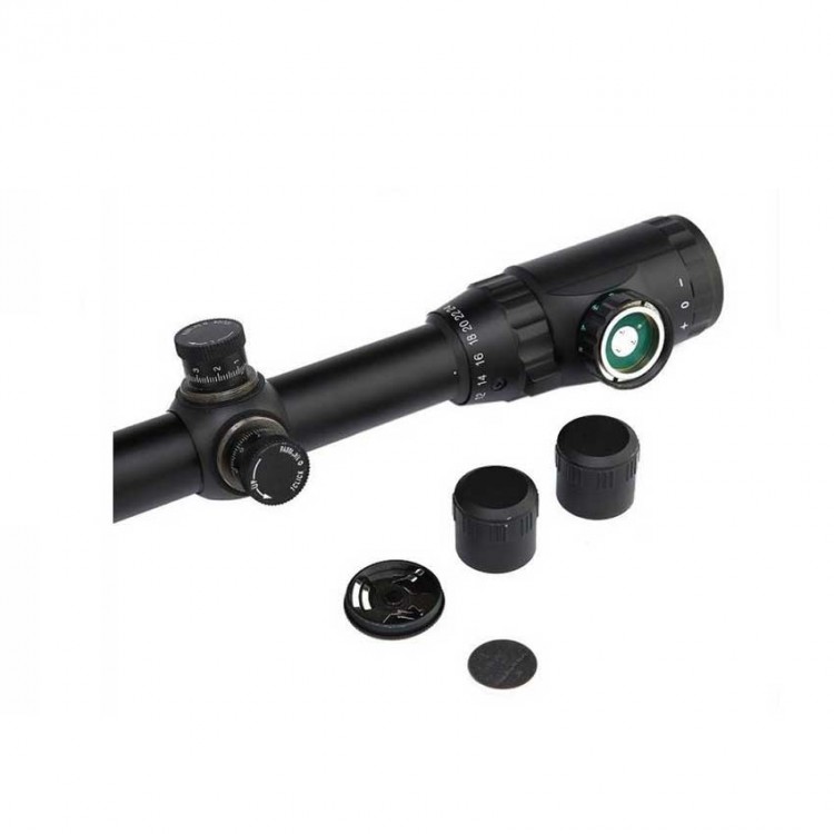 Spike 6-24x50 Aoe Binoculars Dual Light Red Green Source Zoom