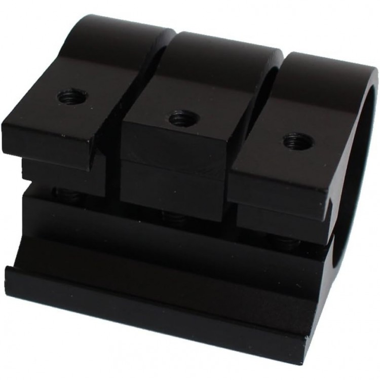 Flashlight and Laser Mounting Device for Picatinny Rail Rifles