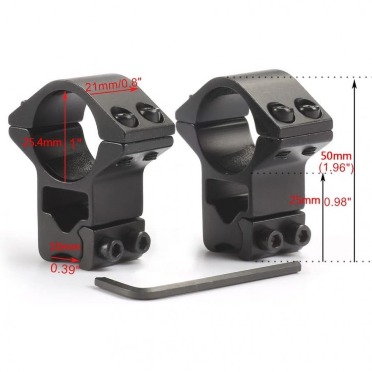 11mm High Air Foot for 25.4mm Binoculars 11mm High Air Foot for 25.4mm Binoculars