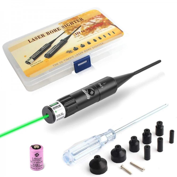 Zeroing Laser 177 to 50 Caliber Green Laser