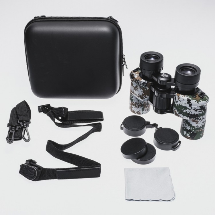 7x30 Professional Waterproof Handheld Binoculars 1000M/137M – Camouflage