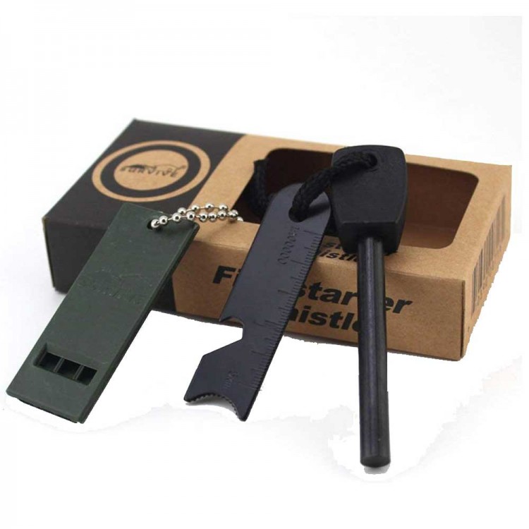 Survive Magnezyum Çubuğu Ateş Başlatıcı Çakmak Taşı Survive Magnezyum Çubuğu Ateş Başlatıcı Çakmak Taşı