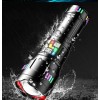 Pro F-3002 Aluminum TG LED Night Strip Type-C Rechargeable Flashlight