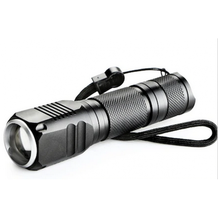 F.B.I F-82 T6 LED Zoomable 2000 LM High-Power Rechargeable Flashlight