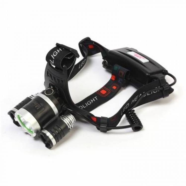 F.B.I BR-5000 T6 5000 LM 3xCree XML-T6+2R5 LED Headlamp