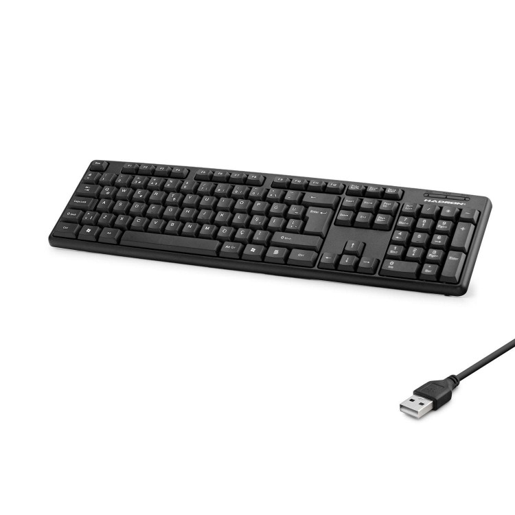 Wired Standard Keyboard Q Black HDX2603